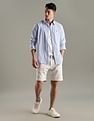Tommy Hilfiger Striped Regular-Fit Twill Woven Shirt