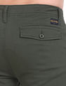 Flying Machine Mid Rise Solid Trousers