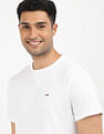 Tommy Hilfiger Slim Fit Solid Cotton T-Shirt