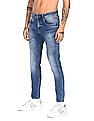 Flying Machine Jackson Skinny Fit Whiskered Jeans