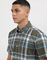Tommy Hilfiger Oxford Plaid Regular Fit Shirt