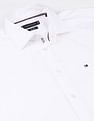 Tommy Hilfiger Solid Engineered Regular Shirt