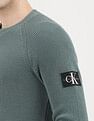 Calvin Klein Jeans Badge Easy Crew Neck Sweater