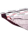 Calvin Klein Underwear Women Assorted Contrast Waistband Low Rise Bikini Panties - Pack Of 3