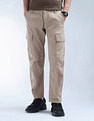 Flying Machine Relaxed Tapered Fit Twill Cargo