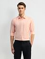 Arrow Solid Manhattan Slim Fit Shirt
