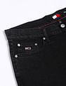 Tommy Hilfiger Rinse-Wash Relaxed-Fit Mid Rise Jeans