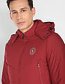 U.S. Polo Assn. Denim Co. Detachable Hood Infrared Thermostat Puffer Jacket