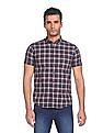 Flying Machine Short Sleeve Check Shirt