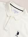 U.S. Polo Assn. Patterned Knit Slim Fit Polo Shirt