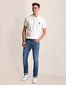 U.S. Polo Assn. Patterned Knit Slim Fit Polo Shirt