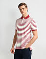 Arrow Sport Regular Fit Striped Polo Shirt
