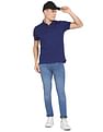 AD by Arvind Chest Pocket Easy Polo Shirt