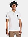 U.S. Polo Assn. Brand Embroidered Pique Polo Shirt