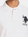 U.S. Polo Assn. Brand Embroidered Pique Polo Shirt