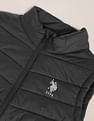 U.S. Polo Assn. High Neck Sleeveless Quilted Jacket