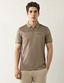 Arrow Newyork Solid Pure Cotton Polo Shirt