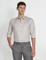Arrow Newyork Tartan Check Manhattan Slim Fit Shirt