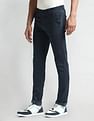 Arrow Sport Slim Fit Geometric Patterned Trousers