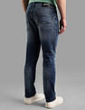 Tommy Hilfiger Medium Washed Relaxed Straight Fit Mid Rise Jeans