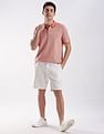Calvin Klein Jeans Regular-Fit Solid Cotton Polo Shirt