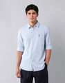 U.S. Polo Assn. Denim Co. All-Over Printed Pure Cotton Shirt