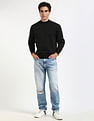 Calvin Klein Jeans Solid Relaxed-Fit Cotton Sweatshirt