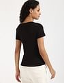 Tommy Hilfiger Solid Slim-Fit Cotton T-Shirt