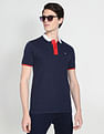 Arrow Sports Contrast Collar Polo Shirt