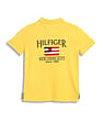 Tommy Hilfiger Kids Printed Regular Fit Polo T-Shirt