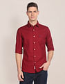 U.S. Polo Assn. Solid Dobby Tailored Shirt