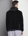 Calvin Klein Velour Hooded Sweatshirt