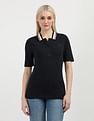 Tommy Hilfiger Slim Fit Solid Polo Shirt