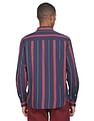 Flying Machine Vertical Stripe Twill Shirt