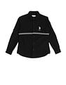 U.S. Polo Assn. Kids Boys Brand Stripe Cotton Shirt
