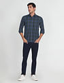 Arrow Sports Manhattan Slim Fit Plaid Shirt
