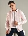 Tommy Hilfiger Solid Regular Fit Cotton Shirt