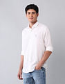 U.S. Polo Assn. Denim Co. Pure Cotton Regular Fit Dobby Shirt