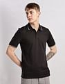 Calvin Klein Jeans Solid Slim Fit Cotton Polo Shirt