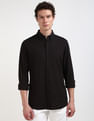 Calvin Klein Pique Jersey Long Sleeve Shirt