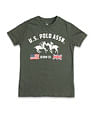 U.S. Polo Assn. Kids Boys Regular Fit Brand Printed T-Shirt