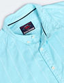 Flying Machine Vertical Stripe Pure Cotton Shirt