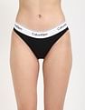 Calvin Klein Underwear Solid Low Rise Bikini-Briefs