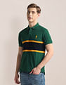 U.S. Polo Assn. Colour Block Slim Polo Shirt