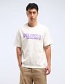 Flying Machine Graphic Print Relaxed Kidult T-Shirt