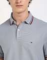 Tommy Hilfiger Solid Regular-Fit Cotton Polo Shirt