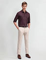 Arrow Gingham Checked Dobby Shirt