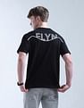 Flying Machine Digitopia Glow In Dark Brand Printed T-Shirt