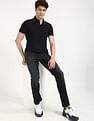 Tommy Hilfiger Solid Regular-Fit Cotton Polo Shirt
