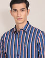 U.S. Polo Assn. Pure Cotton Striped Casual Shirt